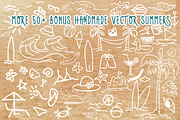 Summers Typeface + BONUS vector, a Font by inumocca_type (Thumbnail 4 of 6)