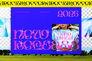 Cringe Experimental Typeface, a Serif Font by Aiyari (Thumbnail 8 of 14)