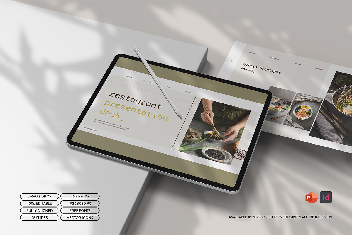 Minimal Resto & Bar Proposal | Nikei, a Design Template by Rich Raccoon (Photo 1 of 7)