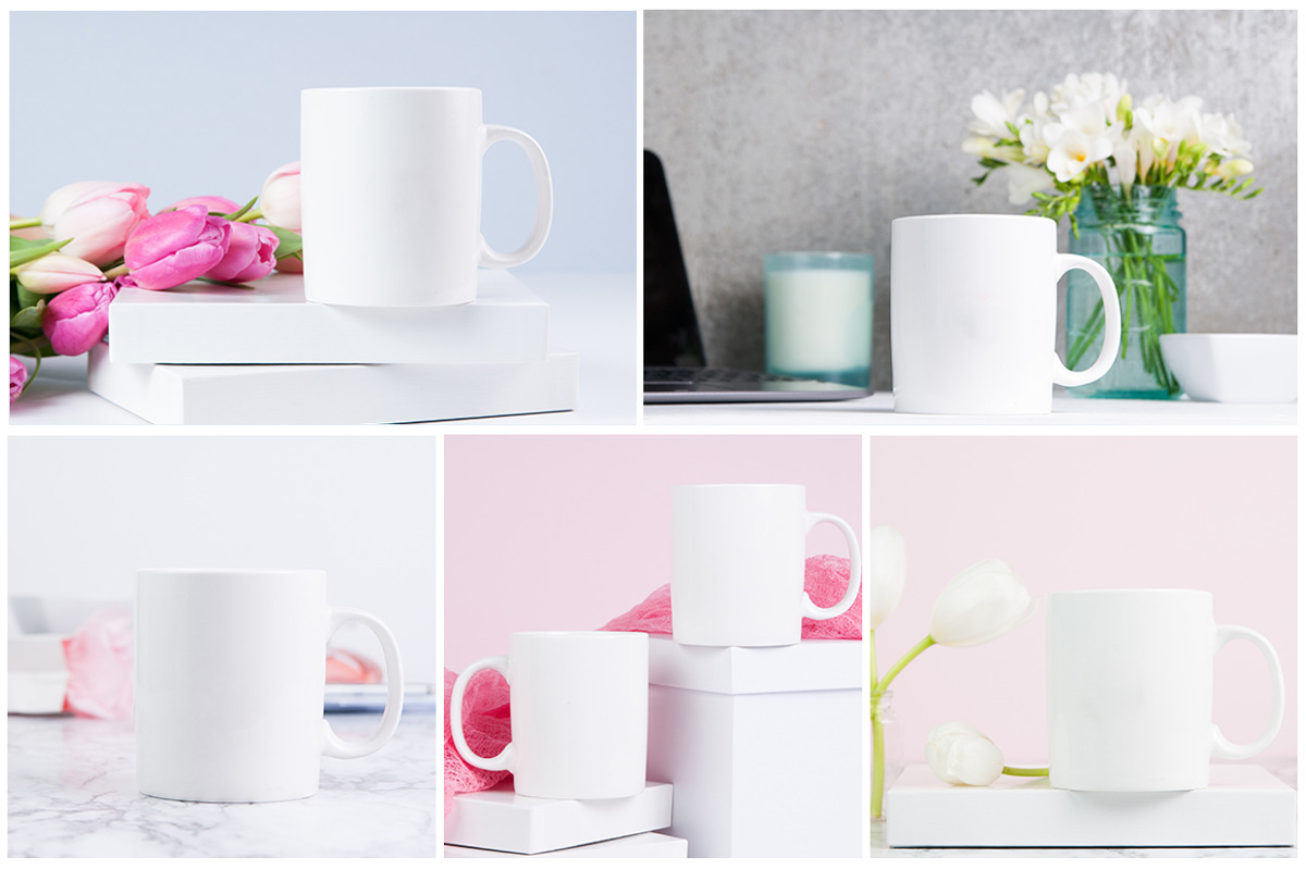 Spring Mug Mockup Bundle, a Photo by Siân C Photography (Photo 2 of 4)