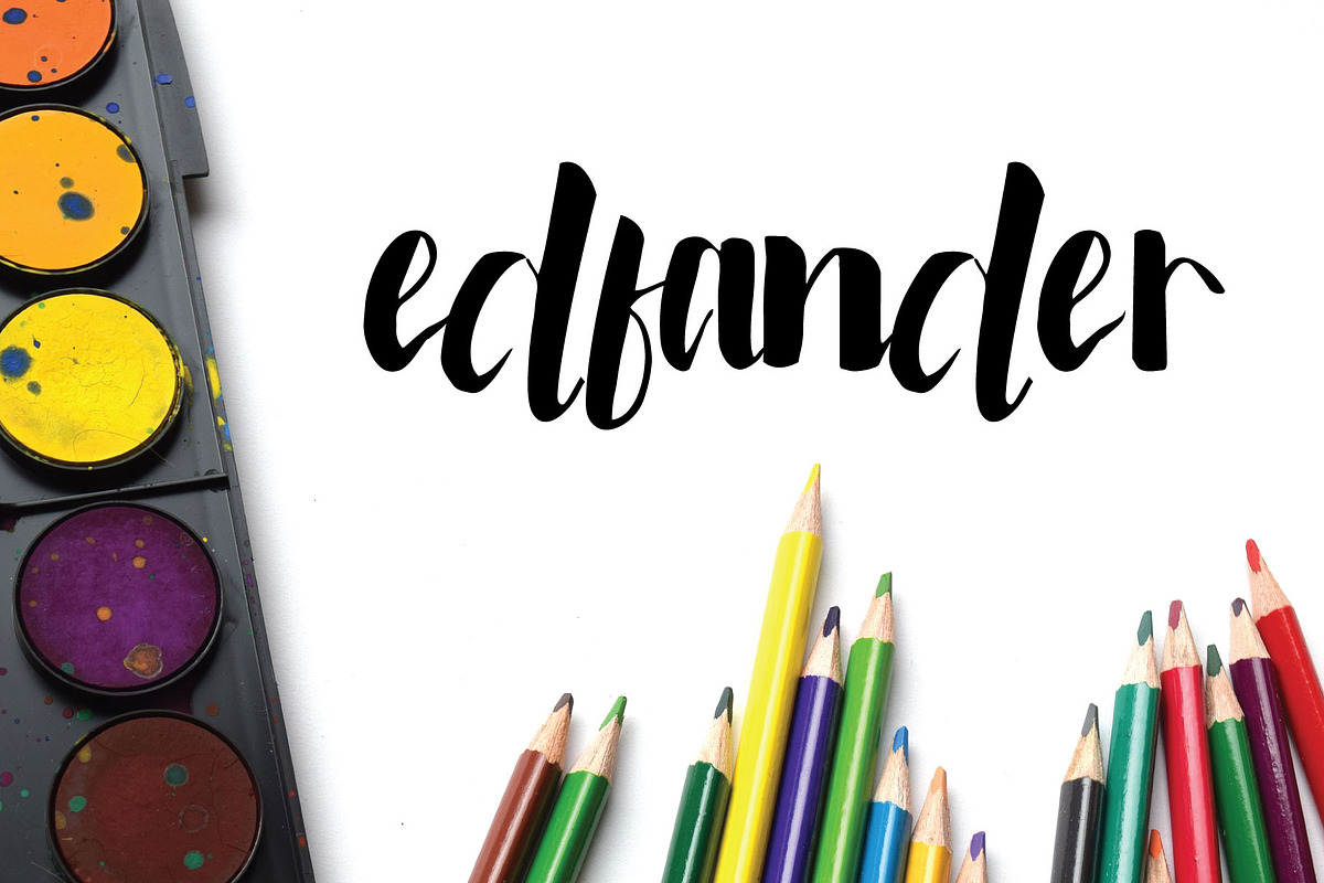 edfander font