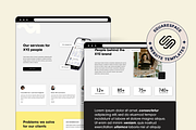Squarespace Website template, a Squarespace Template by Ciel Lumiere (Thumbnail 7 of 8)