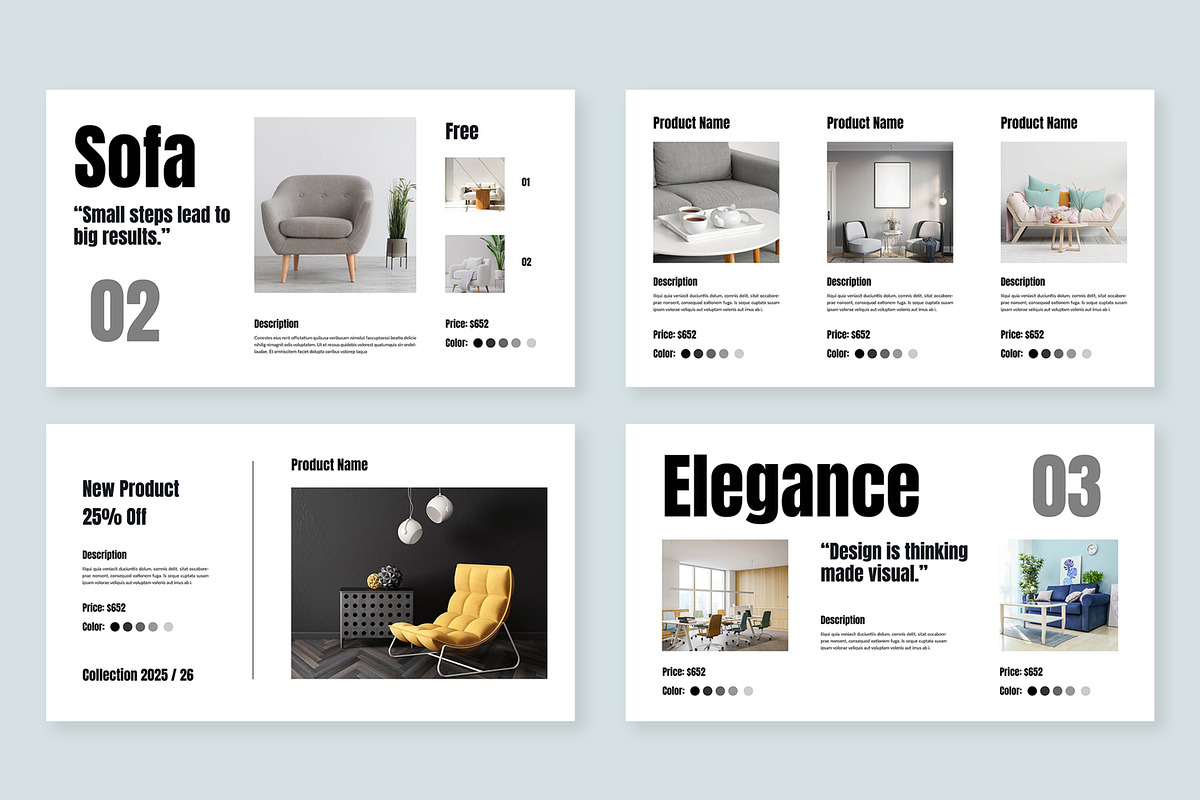 Productivity Presentation Layout, a Presentation Template by ContestDesign (Photo 3 of 5)
