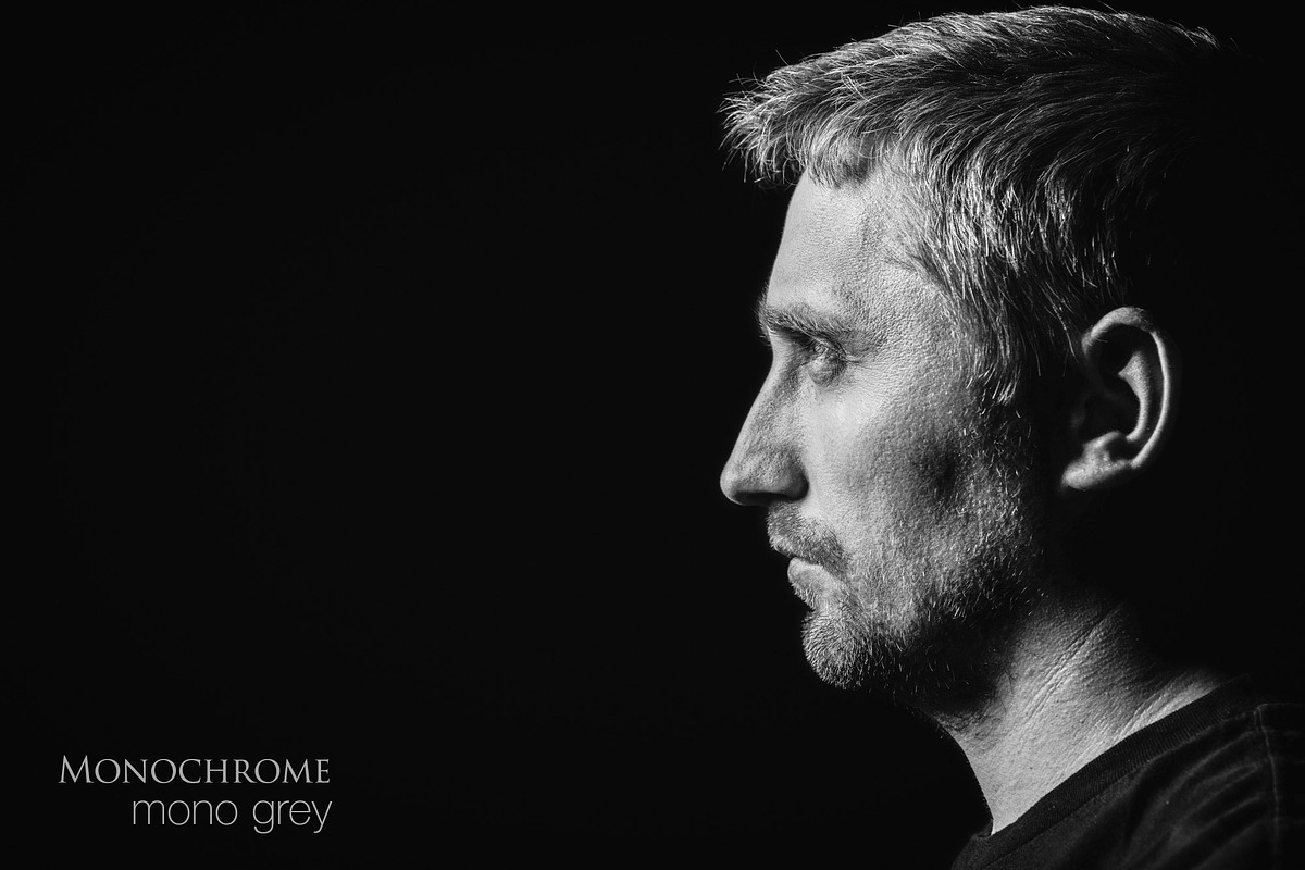 SALE! MONOCHROME Portrait Presets, an Action Add-On by Uplift Actions (Photo 17 of 23)