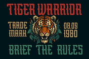 Ambeigu Vintage Display Font, a Blackletter Font by IHDSTD (Thumbnail 3 of 9)