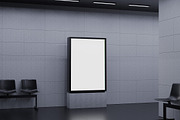 Digital Poster Mockup, an Advertising Mockup by Artlogs (Thumbnail 4 of 4)