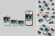 Instagram Post Mockup, a Print Template by Difa Design (Thumbnail 1 of 6)
