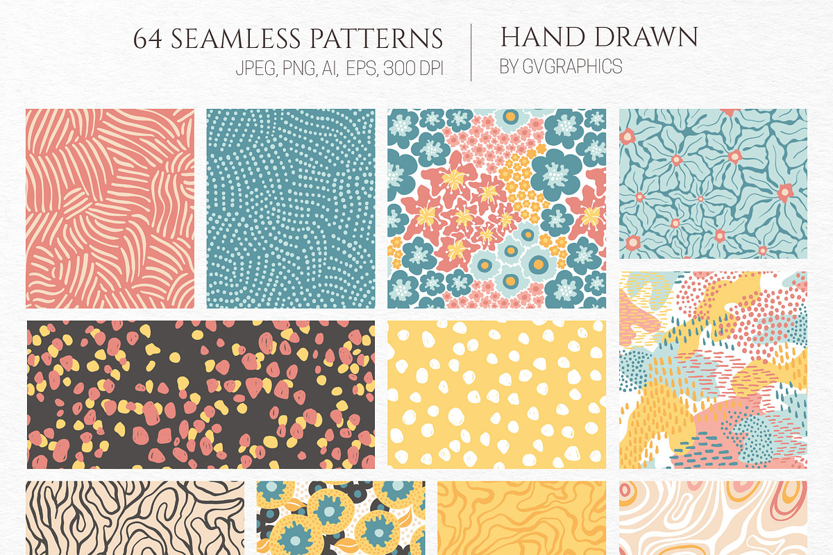 Chaos and Order Patterns, a Pattern Graphic by GVGraphics (Photo 4 of 16)
