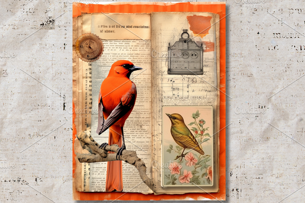 Audubon Bird Cards for Junk Journals, an Animal Illustration by 23 Pixels (Photo 4 of 4)