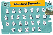 Hat Character Font, a Handwritten Font by N Nakorn Creative (Thumbnail 5 of 9)