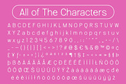 Raftwork Rounded, a Sans Serif Font by Craft Supply Co. (Thumbnail 8 of 8)