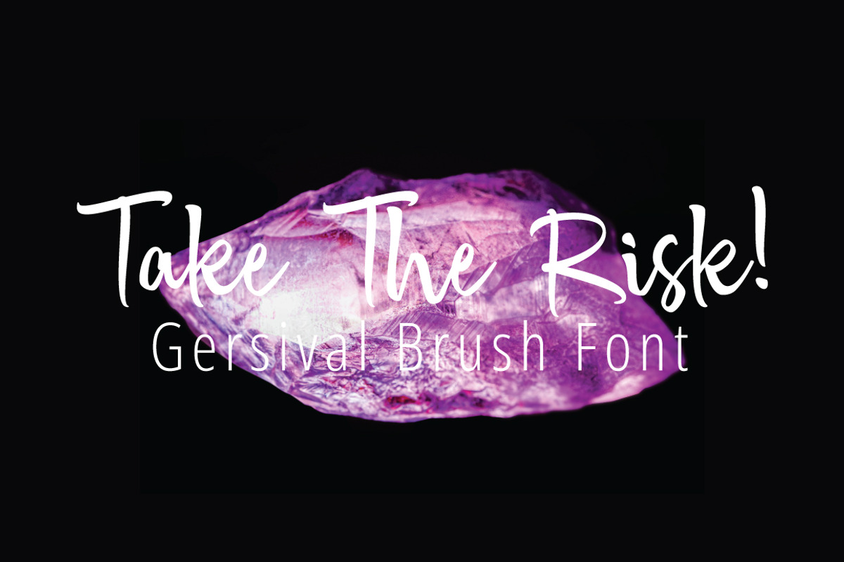 Gersival - Bold Script Logotype, a Handwritten Font by tebaltipislab (Photo 9 of 10)