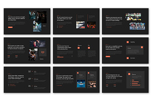 Sportize Presentation Template