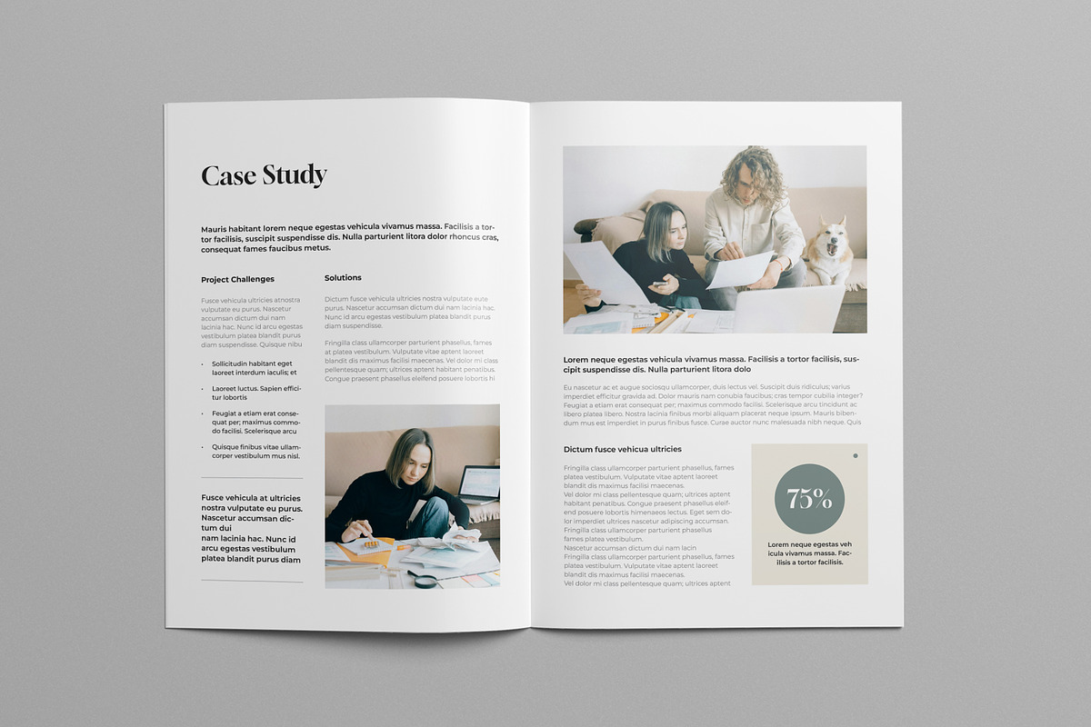 Work Portfolio | Canva & InDesign, a Brochure Template by HiveArts (Photo 9 of 11)