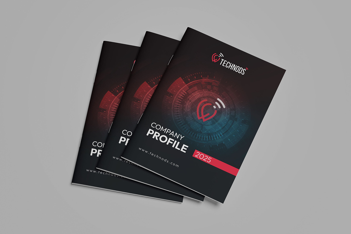 Technology Brochure Catalog Template, a Brochure Template by VectStock (Photo 4 of 7)