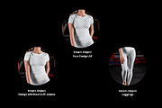 Sports T-Shirts and Leggings Mockups, a Shirt Mockup by Grow Design Craft Studio (Thumbnail 6 of 7)