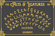 Esoterica an enigmatic serif font, a Serif Font by Amber Nest Design (Thumbnail 7 of 7)