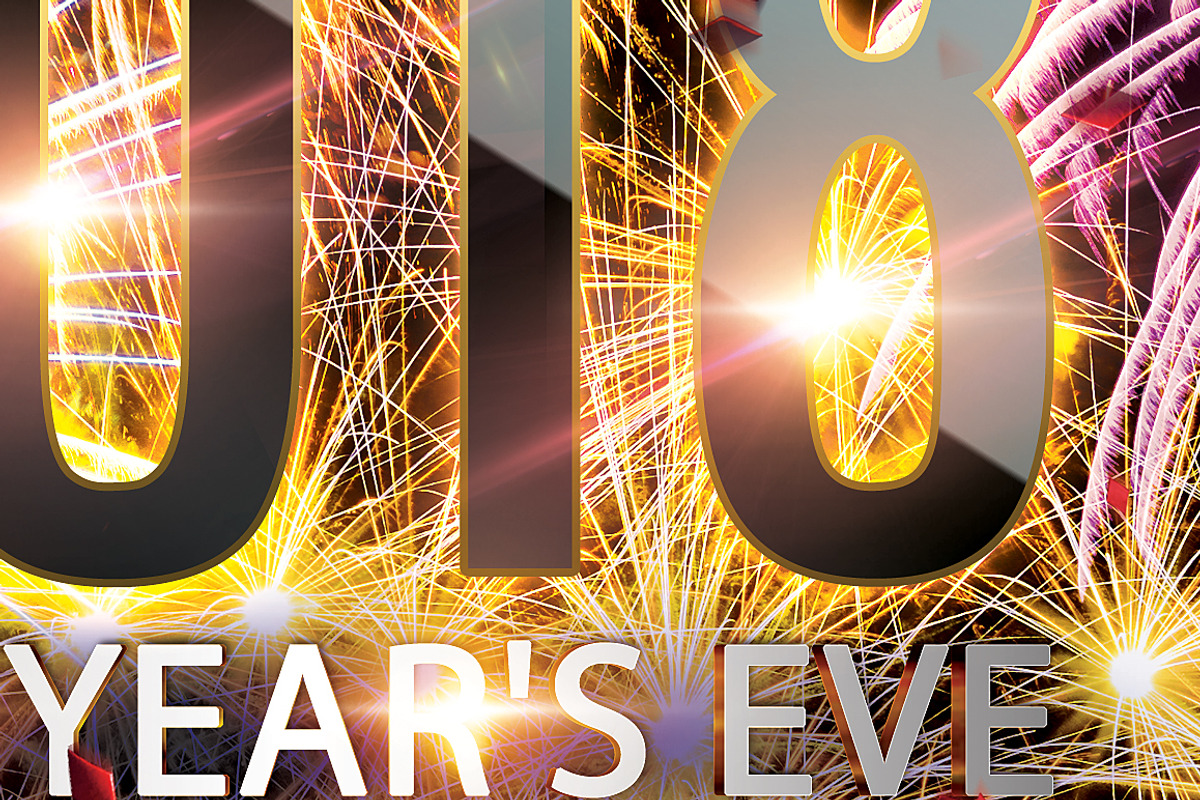 2018 New Years Eve, a Flyer Template by tmcom (Photo 2 of 2)