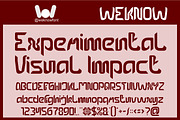 EFFECT FONT, a Blackletter Font by weknow (Thumbnail 5 of 8)