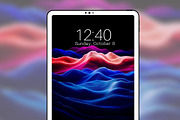 Colorful Abstract Wave Phone BG, a Graphic by Kalindiprints (Thumbnail 3 of 7)