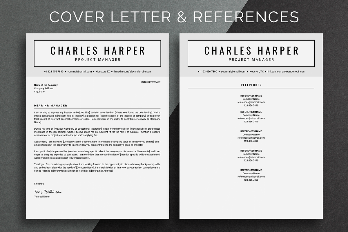 ATS Resume Template Google Docs, a Resume Template by bonadigitals (Photo 3 of 5)