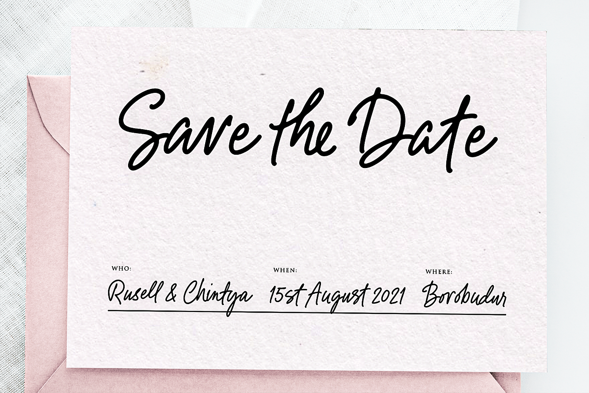 Swirl Sensations, a Script Font by RedyStudio (Photo 9 of 10)