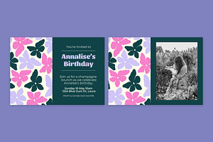 Annalise Birthday Invitation