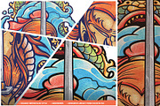Watercolor Heroes & Demon Part 03, an Illustration by NStudio (Thumbnail 5 of 5)