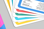 Trading Cards Mockup v2 - 9 views, an Advertising Mockup by Illusiongraphic (Thumbnail 16 of 20)