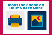 60 Website Vector Illustration, a Technology Illustration by Flat Icons (Thumbnail 2 of 7)