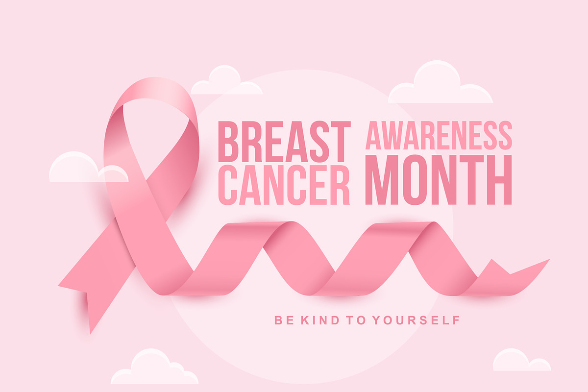 Pink ribbon, Breast Cancer Awareness, a Healthcare Illustration by Traudl's shop (Photo 1 of 3)
