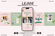 Spring Wedding Instagram Templates, a Social Media Template by Supanium Studio (Thumbnail 1 of 5)