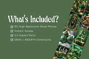 50 Emerald Christmas Stock Photos, an Arts & Entertainment Photo by Incomelion (Thumbnail 3 of 9)