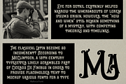 Ralloca Victorian Font, a Serif Font by TypeClassHeroes (Thumbnail 9 of 15)