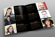 Classic Black & Gold Funeral Program, a Brochure Template by Royallove (Thumbnail 4 of 5)