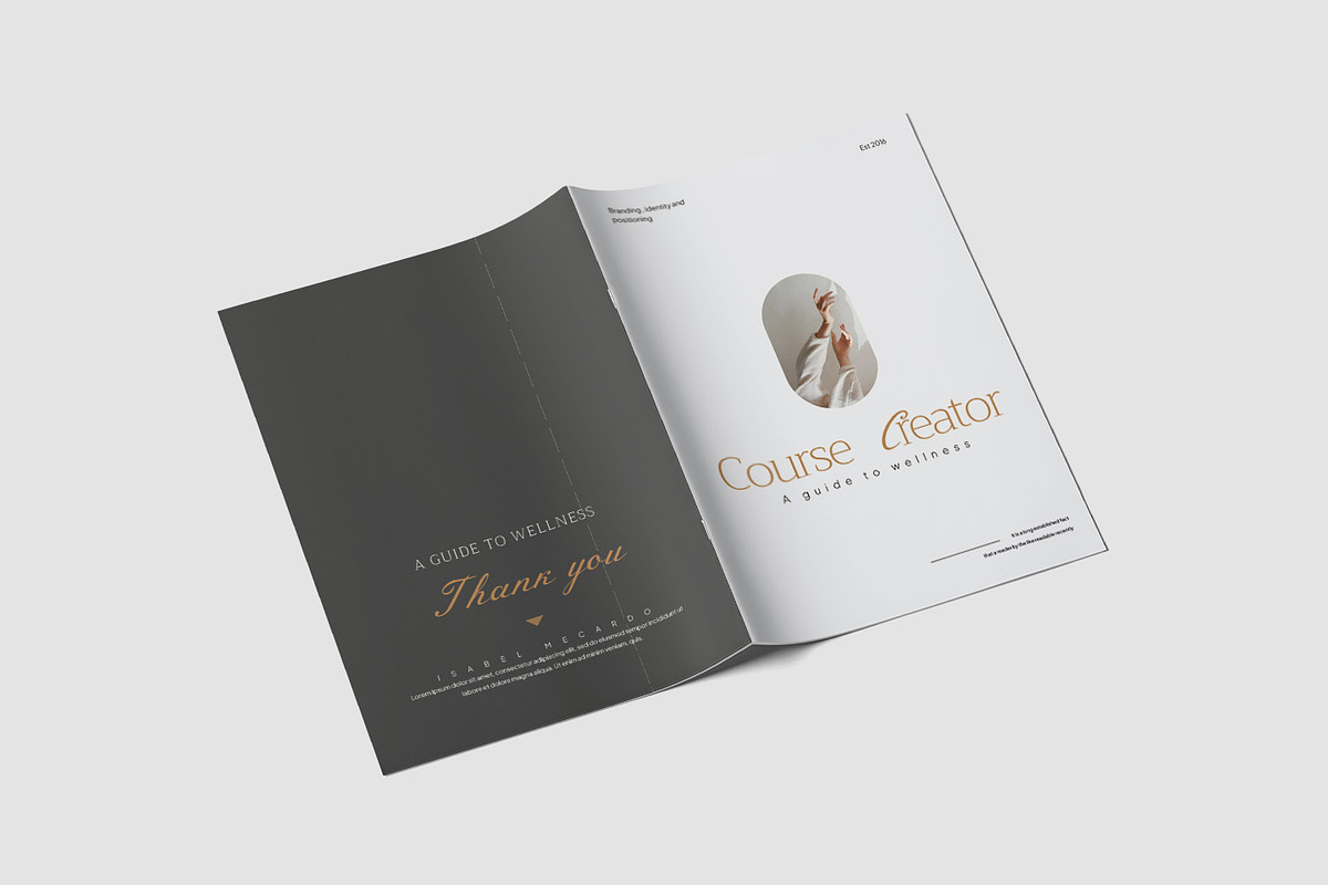 Project Course Creator Template, a Brochure Template by TMint Play (Photo 8 of 8)