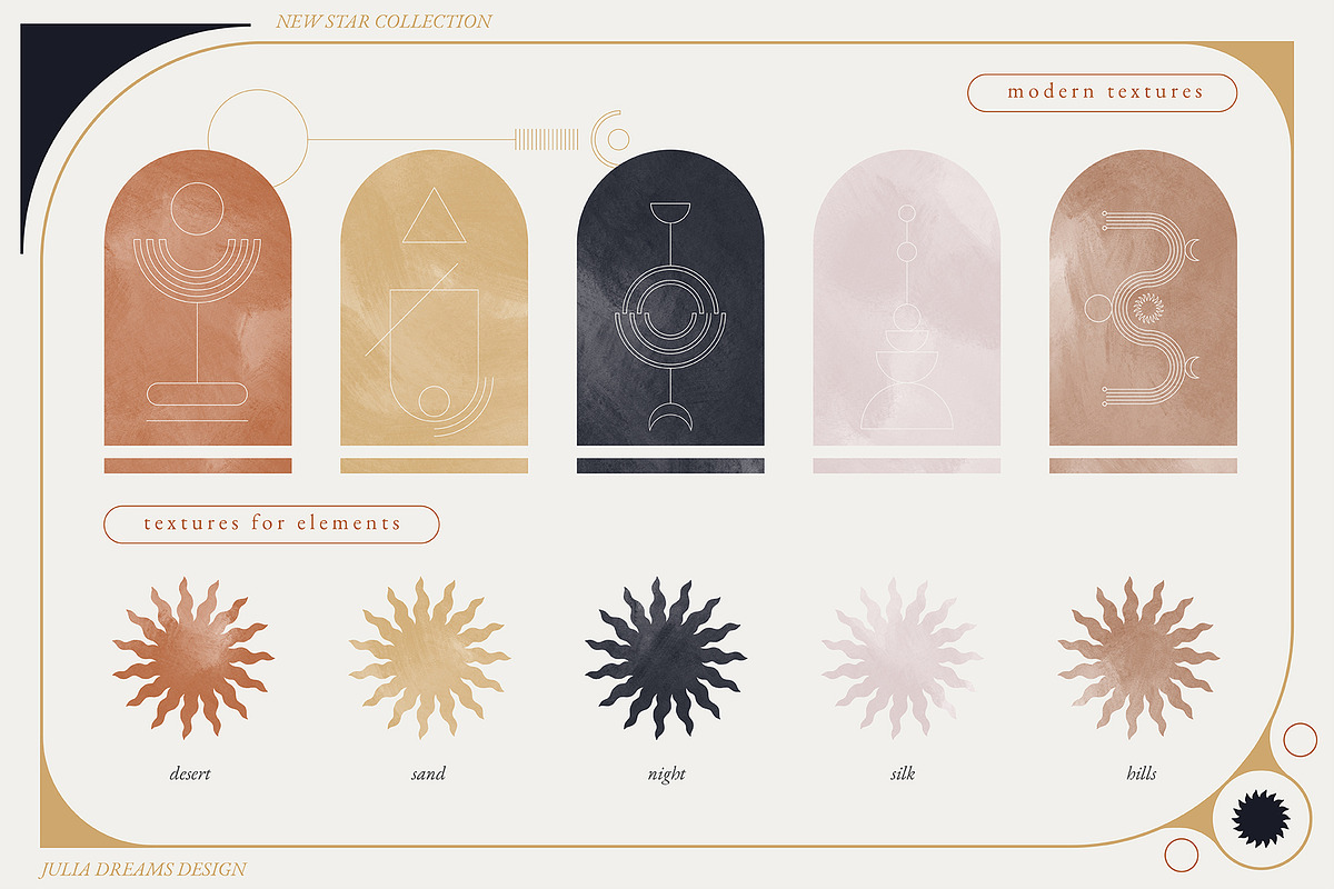 New Star Collection, an Object Graphic by Julia Dreams (Photo 10 of 10)