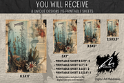 Grunge Nautical World Paper, a Background Graphic by Digital Art Mahdiseño (Thumbnail 3 of 10)