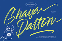 Ghaya Dalton Bold Brush Font
