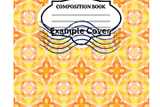 Orange and Yellow Composition Book, a Pattern Graphic by SmallTownDigital (Thumbnail 3 of 3)
