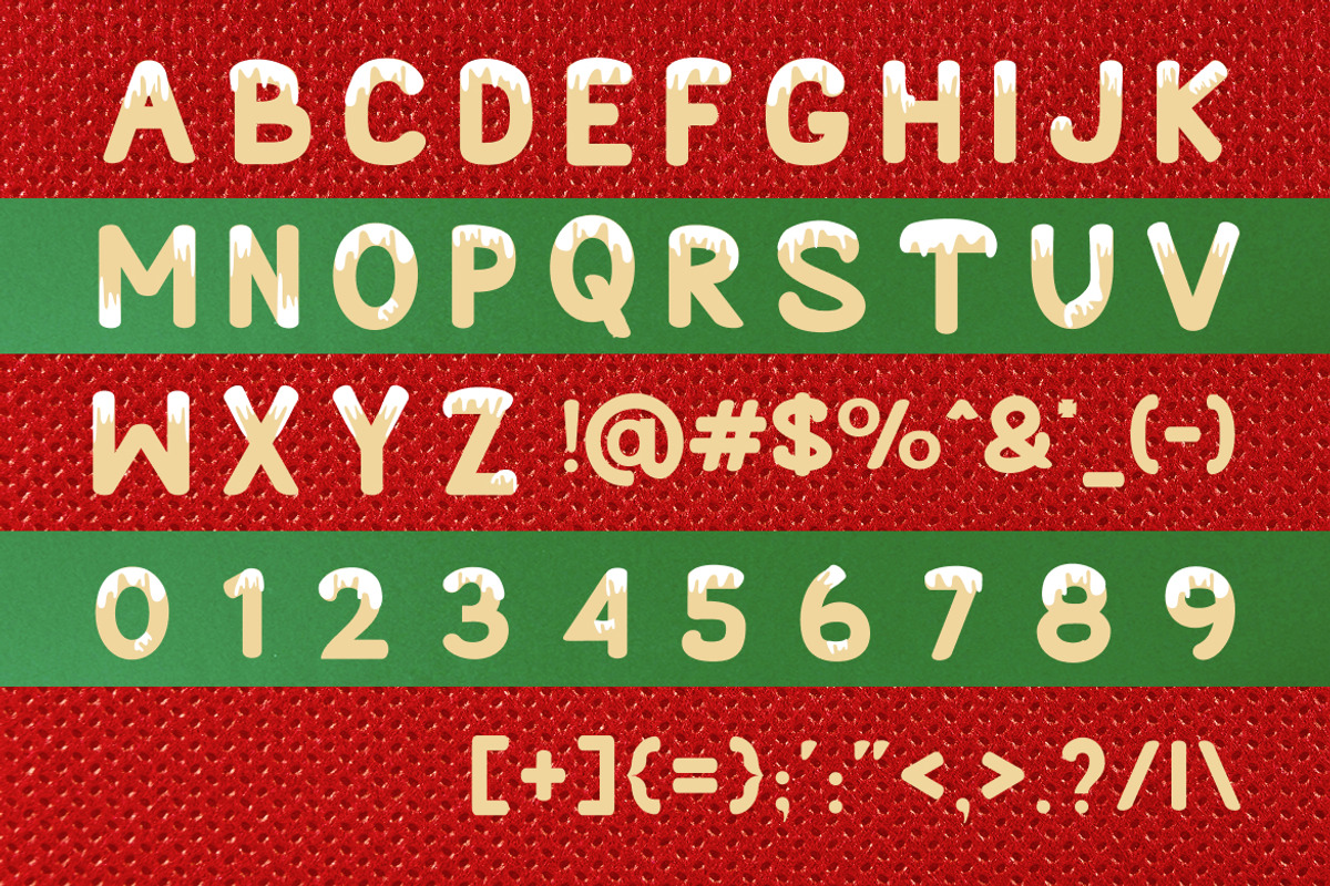Snowbliss – Winter Display Font, a Sans Serif Font by Vadovastd (Photo 7 of 7)