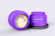Cosmetic Jar Mockup, a Product Mockup by graphypix (Thumbnail 1 of 4)