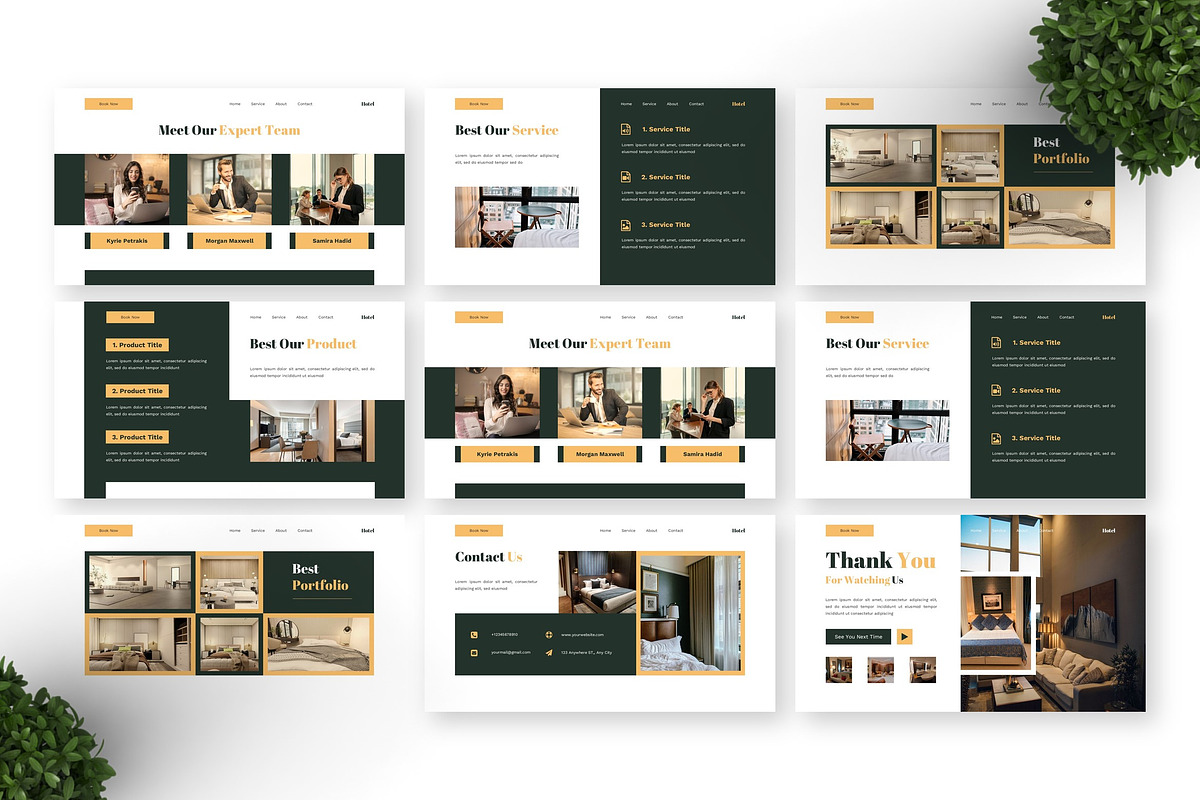 Hotel - Apartment Keynote preview 4
