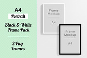 A4 Portrait Frame Pack, an Object Graphic by Loads of Lovely (Thumbnail 1 of 3)