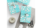 Soft Teal Whisper – by Kraalikaa, a Decorative Illustration by kraalikaacreations (Thumbnail 4 of 4)