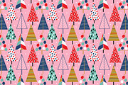 Christmas decorations pattern set, a Pattern Graphic by NataKa (Thumbnail 8 of 15)