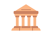 Museum Flat Icon, a Duotone Icon by Pexelpy (Thumbnail 2 of 2)