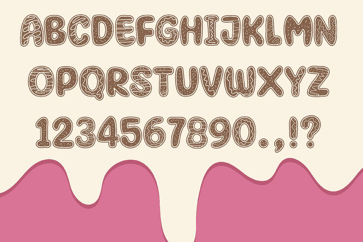 Do donut, a Font by Rashdrawn (Photo 2 of 3)