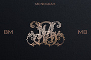 MB BM Wedding Monogram Logo, a Branding & Logo Template by LogoAV (Thumbnail 1 of 6)