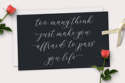 Lindage Script, a Script Font by josstype (Thumbnail 4 of 9)